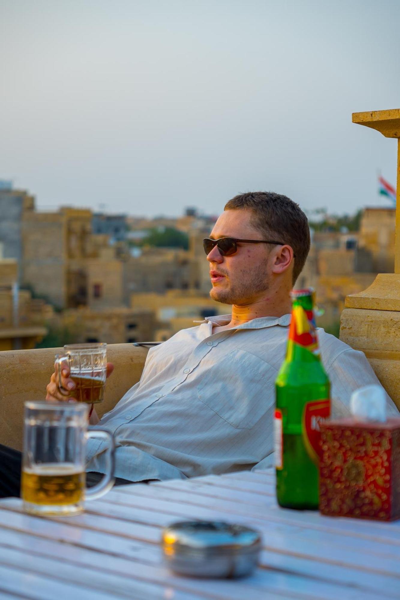 Open Road Hostel And Cafe Jaisalmer Eksteriør billede